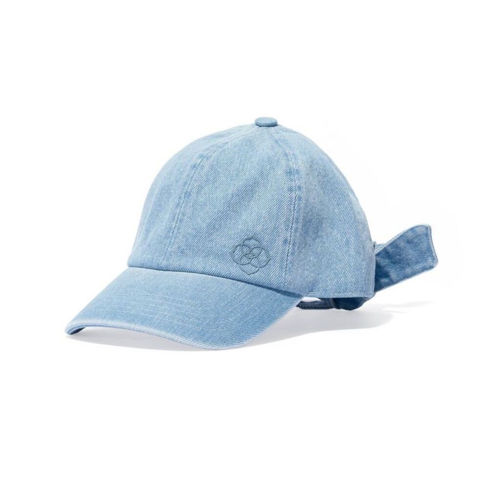 Kendra Scott Dira Baseball Cap - Blue One Size Fits Most